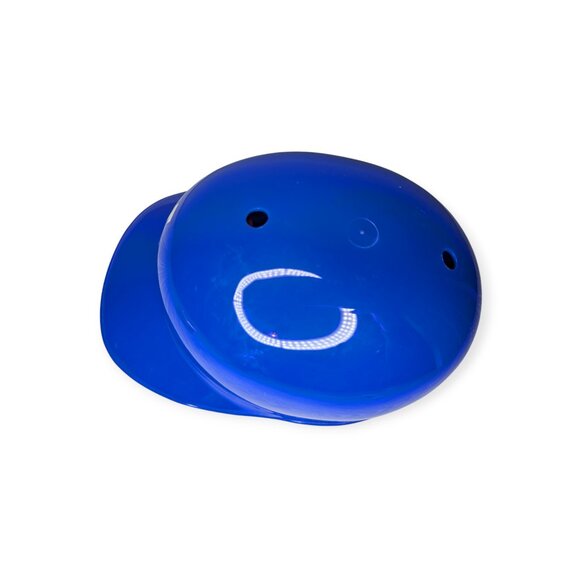 Vintage Los Angeles Dodgers Blue Plastic Batting Helmet w/Adjustable Strap - Picture 5 of 12